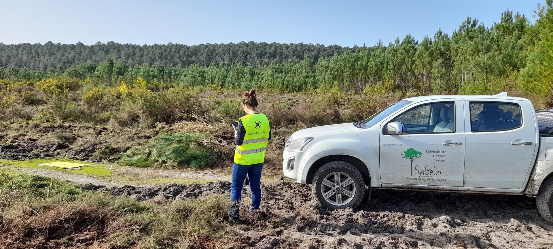 Télépilote drone Sylgéco Télépilote drone Sylgéco